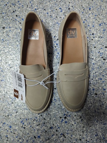 dv by Dolce Vita "Crisp" Penny Loafer/Stollensohle Blockabsatz (dune/hellbraun) NEU Größe 9 - Bild 14 von 17