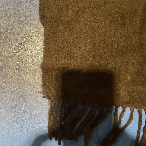 BURBERRY BLACK 100% AUTHENTIC MEN/WOMEN UNISEX WOOL SCARF - Picture 3 of 5