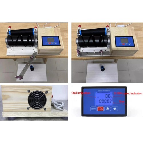 Mini Doppel Wachs Rahmen Wickelmaschine Kaschmir Flachstrickmaschine AC 90V-260V - Bild 2 von 3
