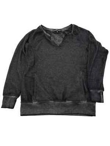 black fuzzy sweatshirt