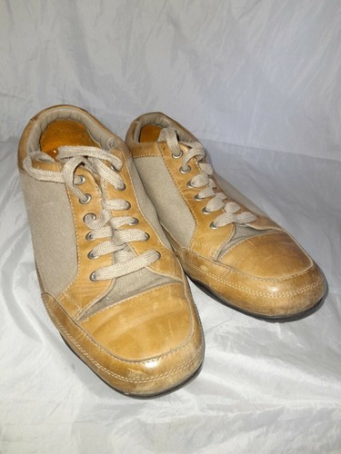 Mens Timberland Smart 9w Tan Leather Trainers outdoor two tone - Picture 4 of 10