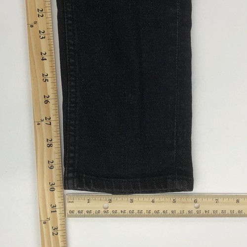 Five Four Classic Slim Leg Fit Jeans Mens Size 29 Black Denim Stretch W30” L30” - Picture 12 of 12