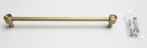 NEW Rejuvenation PERLES 8" DRAWER PULL, Brushed Satin Brass Finish (C8425) - Picture 3 of 5