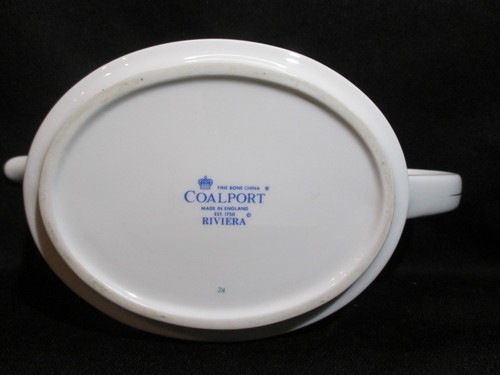 Coalport Riviera Teapot Vintage Bone China Made in England - Picture 3 of 6