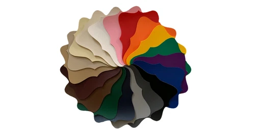 Heavy Duty Auto/Marine Vinyl Fabric Upholstery: Faux Vegan Leather 40+ Colors - product listing photo
