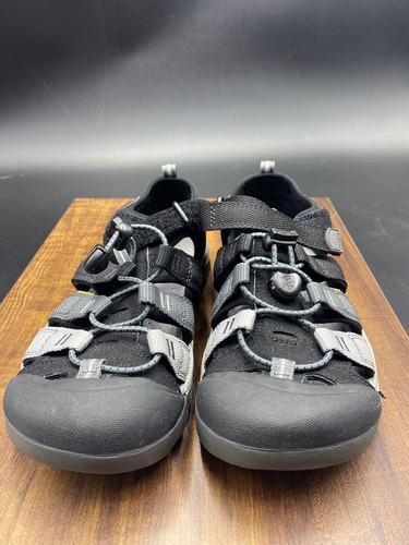 Keen Newport H2 1020359 Black/Yellow Sandals Shoes Kids Boys Sz 4 - Picture 4 of 7