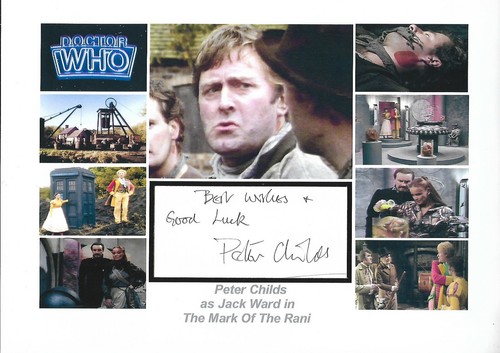 Dr. Doctor Who - 6th Sixth Doctor Era (C Baker) - Autógrafo y selección de exhibición - Imagen 9 de 81