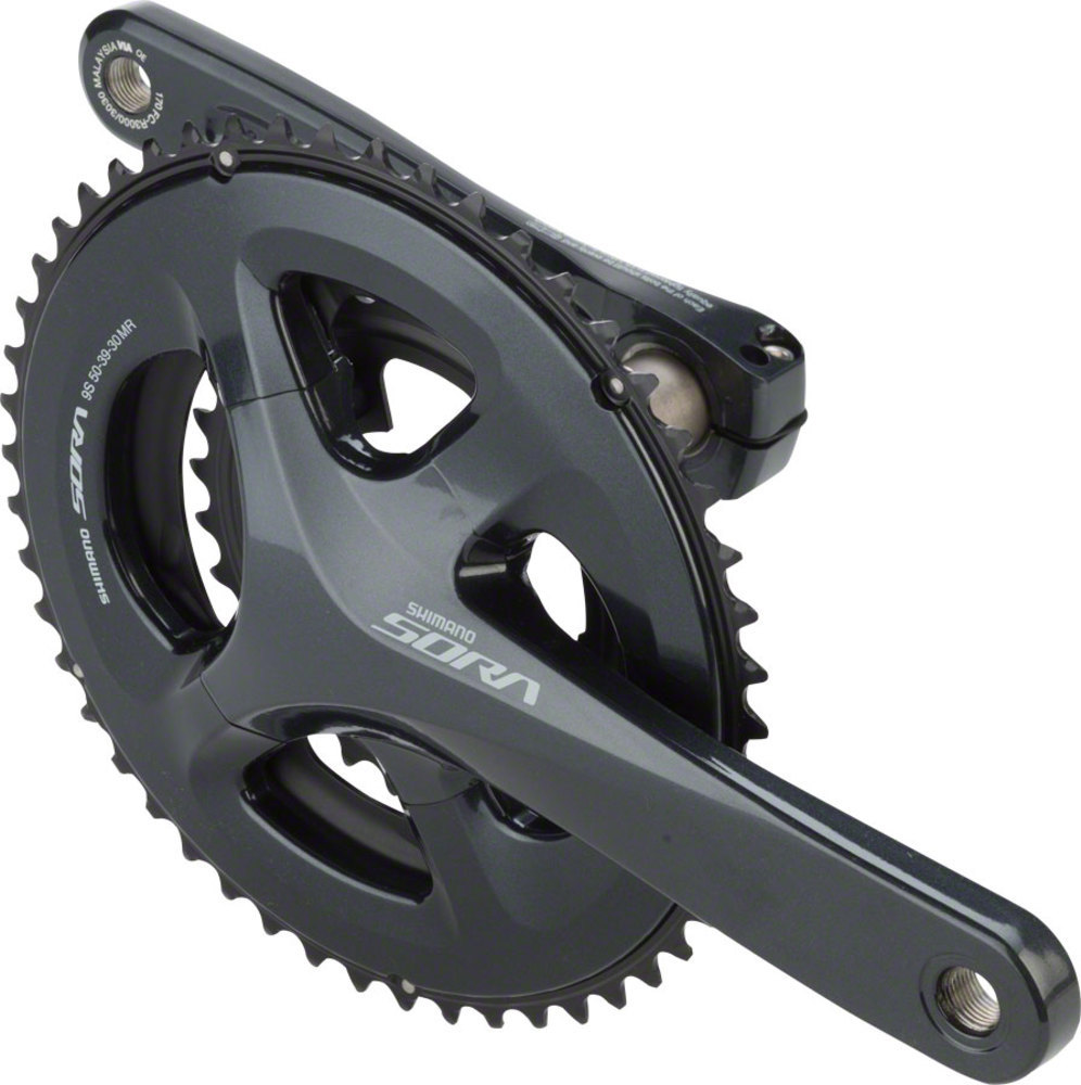 Shimano Sora R3030 9-Speed 30 39 50t 175mm Crankset Shimano Sora R3030 9-Speed 30 39 50t 175mm Crankset