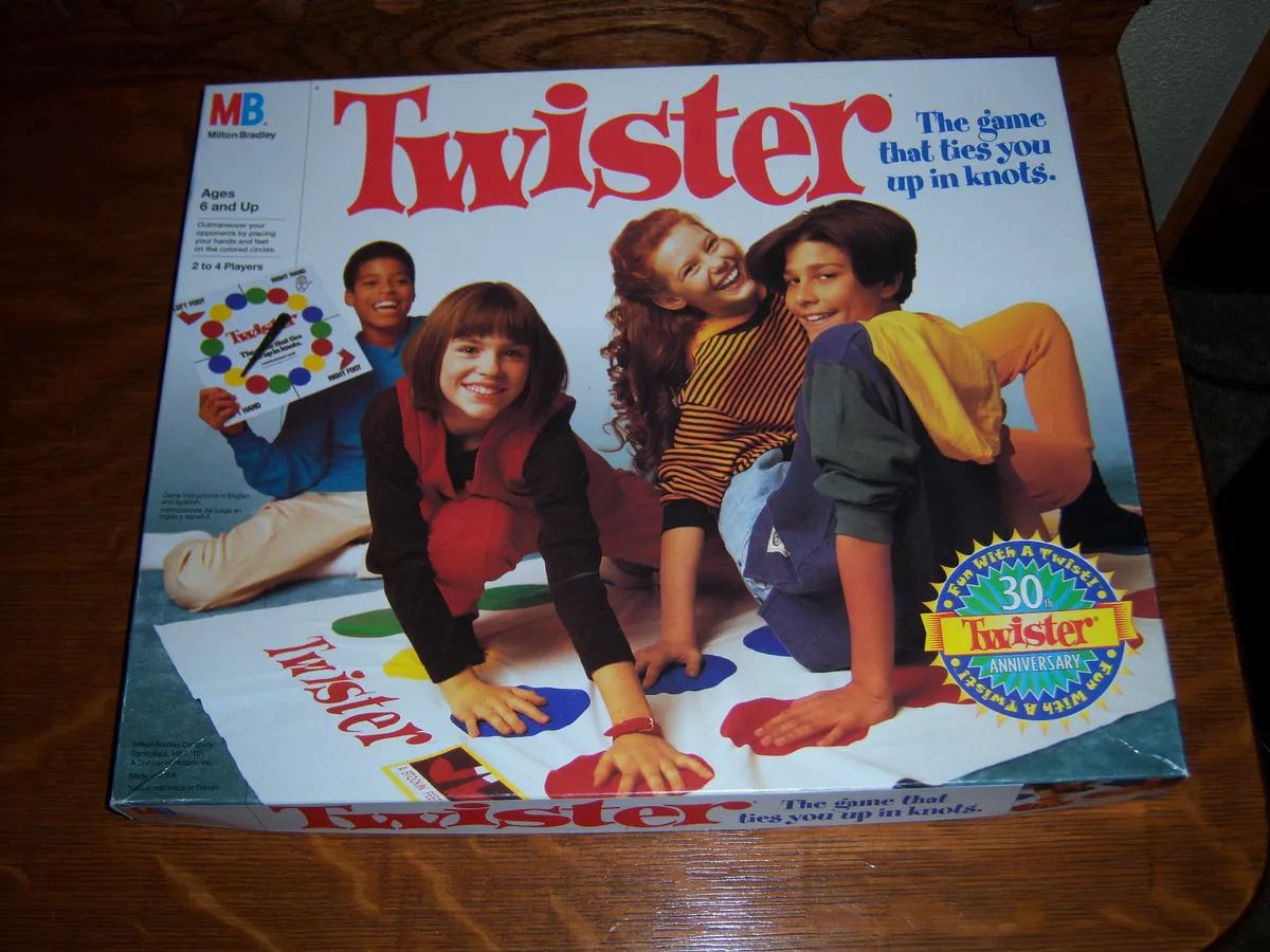 Vintage Twister Game Classic Group Complete 1986 