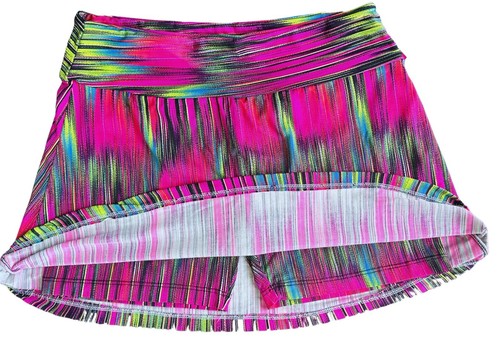 Skorts Skirts Shorts Brazilian Lycra Sports Games Colourful Tennis Golf Women - Picture 79 of 108
