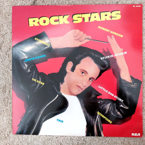 FRENCH LP 33t ♦ PUNK ROCK : UK SUBS, STONEBOLT, SCORPIONS, TRIX, GENYA RAVAN.. - Picture 1 of 2