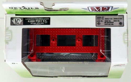 M2 Machines 1965 Ford Econoline Delivery Van Model Kit - 37000 16-15 NRFP Gray - Picture 3 of 6