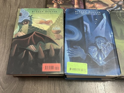 Harry Potter Hardcover Book Lot Complete Set First Edition 1-7 J.K. Rowling HP - Picture 15 of 16