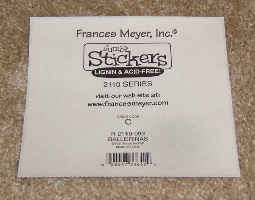 Frances Meyer Stickerbogen ~ Ballerinas - Bild 2 von 2