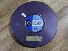 16mm CBS Purple Metal Movie Canister  12 1/2" X 1