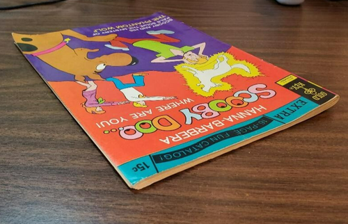VINTAGE GOLD SCHLÜSSEL HANNA-BARBERA SCOOBY DOO #15 @ 1972 PLUS 16-SEITIGER SPASS KATALOG - Bild 6 von 8
