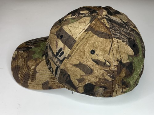 Remington Headwear Adult OSFM Tree Camoflage Established Logo Adjustable Cap - Picture 4 of 8