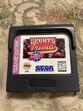 Sports Trivia: Championship Edition (Sega Game Gear, 1995) Authentic !!