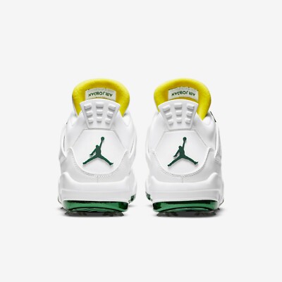 シューズ NIKE - NIKE/JORDAN 4 GOLF NRG (llic Green) New Nike Air Jordan 4 IV NRG Metallic Green Golf Shoes Men's