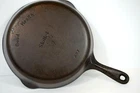Vintage Griswold Good Health #7 Cast Iron Skillet 657 - Restored