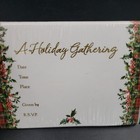 Christmas Party Invitations Holiday Gathering Holly Plaid 10 American Greetings