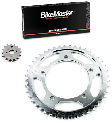 Volar O-Ring Chain and Sprocket Kit Nickel 1997-2005 Suzuki Bandit 1200 GSF1200S Volar O-Ring Chain and Sprocket Kit Nickel 1997-2005 Suzuki Bandit 1200 GSF1200S
