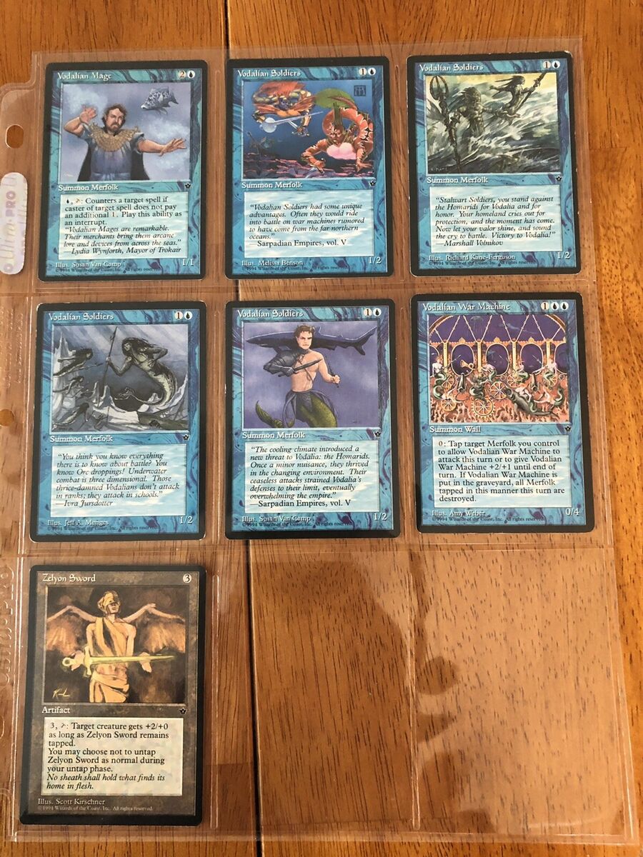 Magic The Gathering Complete Set Of Fallen Empires | eBay