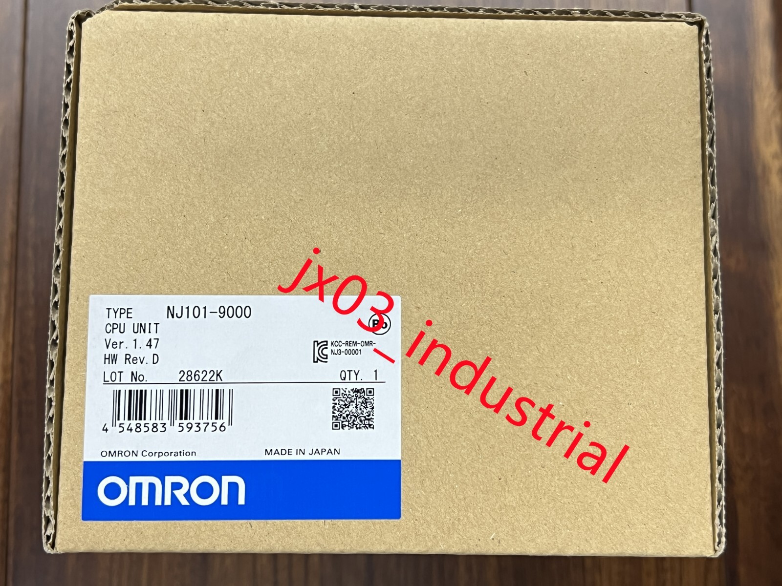 Original Omron Module NJ101-9000 CPU Unit NJ1019000 New In Box NJ101-9000  eBay