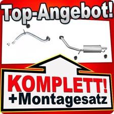 Auspuff für Toyota AURIS 1.8 Hybrid 2010-2012 Auspuffanlage
