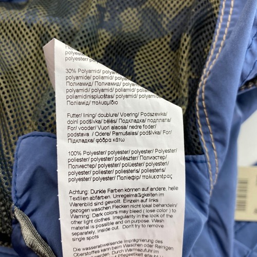 Camel Active Azul Marino Impermeable Chaqueta Talla Eu 40 GB 12 Ee. Uu. 10 - Picture 7 of 12
