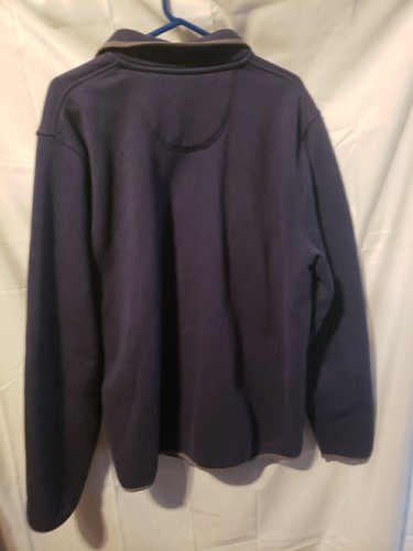 LL Bean Snap Button Fleece Pullover Slightly Fitted Mens XL Tall Outdoor 502793 - Picture 5 of 5