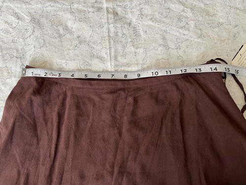 jones new york collection Maxi skirt Size 8 Eggplant Color Flared - Picture 3 of 11
