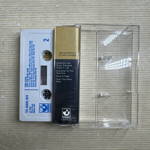 Pink Floyd - Wish You Were Here Audio Cassette Tape - Picture 3 of 6