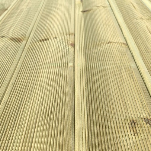 Pavimento Legno Da Esterno Decking Pino Impregnato Autoclave mm 28 x 145 x 3000 - Foto 4 di 8