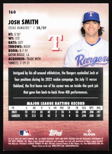 2023 Topps Stadium Club Red Foil Parallels [Free Ship w/ 5+ Cards] - Picture 192 of 344