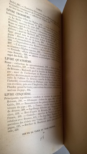 History Of Pope Innocent III Antique 1855 Book In French Catholic Church Hurter - Picture 14 of 17