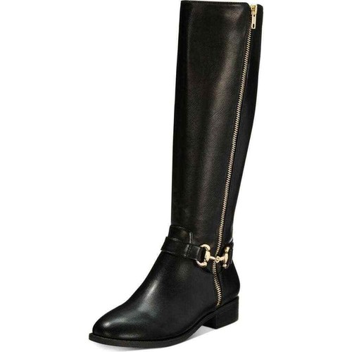 Thalia Sodi Damen Kniehohe Reitstiefel Vigi Größe US 5,5 M Schwarz Synthetik