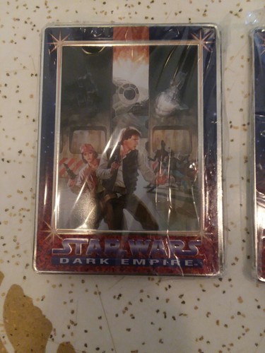 1995 Metallic Impressions Star Wars Dark Empire Embossed Metal Collector Cards - Picture 6 of 11
