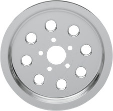 Drag Specialties Chrome Outer Rear Pulley Insert 1201-0540