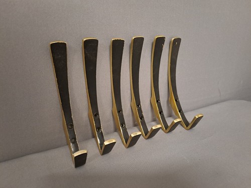 Walter Bosse, 6 Kleiderhaken, 1950er Jahre, gemarkt - Imagen 1 de 8