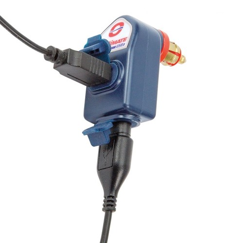 O105 Optimate 3300mA dual output weatherproof USB charger/bike DIN plug (OPL105) - Picture 1 of 5