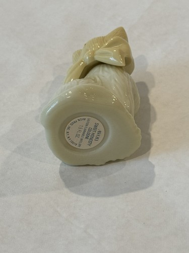 Vintage 1970s Avon- Blue Eyes White Cat Topaze Empty Cologne Decanter 1.5 oz - Picture 12 of 13
