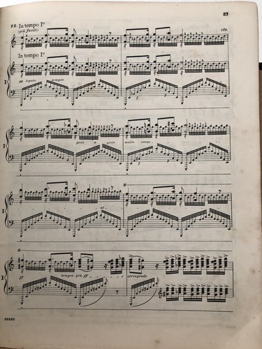 Grieg, Edvard [Edward] CONCERTO FOR THE PIANO Op. 16, Concerto in "A" Minor - Picture 11 of 12