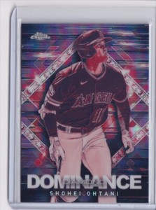 2023 Topps Chrome Update Shohei OHTANI Diamond Dominance SSP MVPx2 Angels