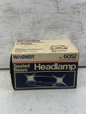 1 Vintage Wagner sealed Beam Headlamp 12v 6052 new Old Stock