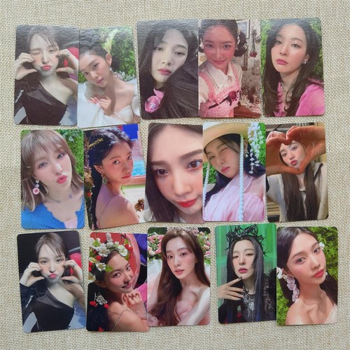 Álbum de fotos Kpop Red Velvet Feel My Rhythm tarjetas fotográficas autografiadas - Imagen 3 de 9