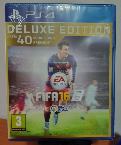 FIFA 16 PlayStation 4 PS4 PAL España (EDICION DE LUXE ) (NUEVO PRECINTADO) - Imagen 1 de 2