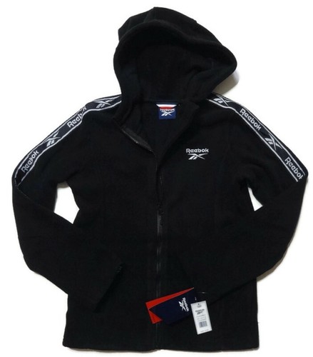 Reebok Fits Big Girls L 14-16 & Women XS Active Full Zip Fashion Logo Jacket $80 - Picture 5 of 5