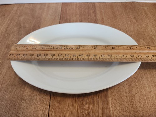 Plato lateral ovalado de 7-1/2" para restaurante Trenton China - Imagen 2 de 4