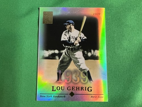 2004 Topps Tribute HOF #4 Lou Gehrig New York Yankees